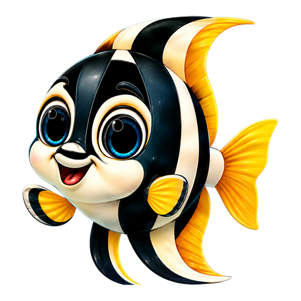 Isabella the Angelfish